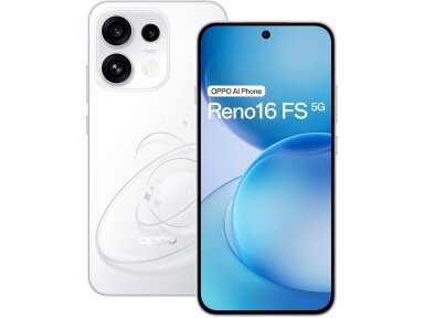 Mobilus telefonas OPPO Reno16 FS 5G 8GB 512GB Pop White