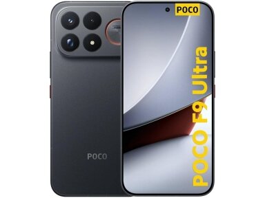 Mobilus telefonas POCO F9 Ultra Black 256GB Black