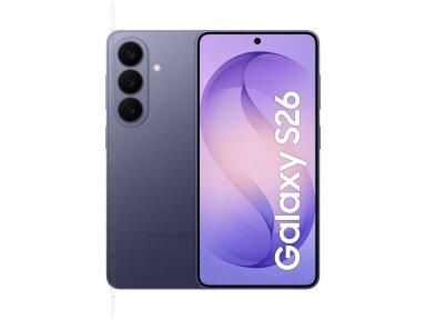 Mobilus telefonas Samsung Galaxy S26 12GB 128GB COBALT VIOLET
