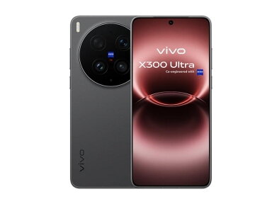 Mobilus telefonas vivo X300 Ultra 512GB 16GB Eclipse Black