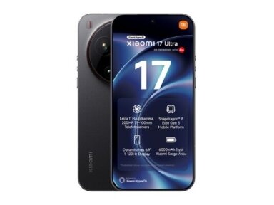 Mobilus telefonas Xiaomi 17 ultra 16GB 512GB black