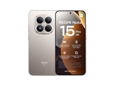 Mobilus telefonas Xiaomi Redmi Note 15 Pro 5G 12GB/512GB Titanium