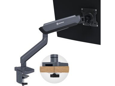MONITOR ACC DESK MOUNT/17-45" GRAPHITE G95-G ONKRON