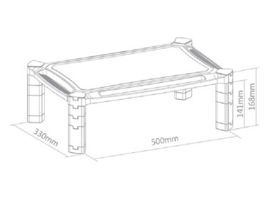 MONITOR ACC RISER 10KG/NSMONITOR20 NEOMOUNTS