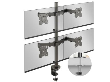 MONITOR ACC WALL MOUNT/13-32" BLACK D421E-B ONKRON