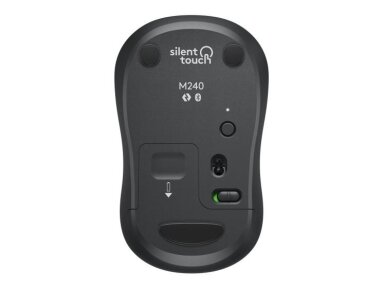 MOUSE BLUETH OPTICAL M240/GRAPHITE 910-007119 LOGITECH