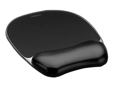 MOUSE PAD CRYSTAL GEL/BLACK 9112101 FELLOWES