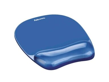 MOUSE PAD CRYSTAL GEL/BLUE 9114120 FELLOWES