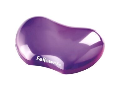 MOUSE PAD CRYSTAL GEL/PURPLE 9144104 FELLOWES