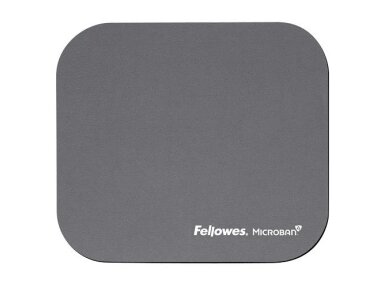 MOUSE PAD MICROBAN/SILVER 5934005 FELLOWES