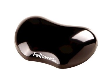 MOUSE PAD WRIST SUPPORT/BLACK 9112301 FELLOWES