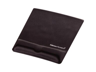 MOUSE PAD WRIST SUPPORT/BLACK 9181201 FELLOWES
