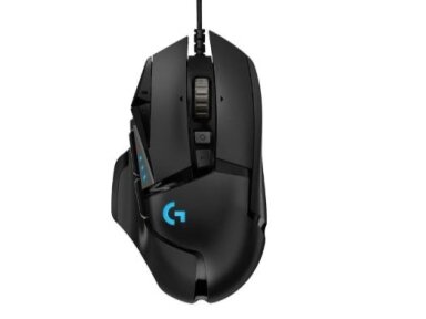MOUSE USB OPTICAL G502 HERO/BLACK 910-005471 LOGITECH