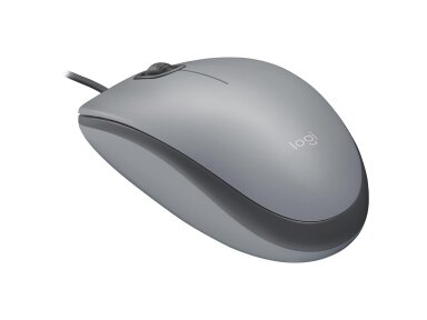 MOUSE USB OPTICAL M110 SILENT/MID GRAY 910-006760 LOGITECH