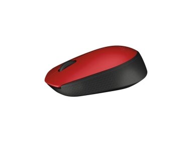 MOUSE USB OPTICAL WRL M171/RED 910-004641 LOGITECH