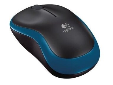 MOUSE USB OPTICAL WRL M185/BLUE 910-002236 LOGITECH
