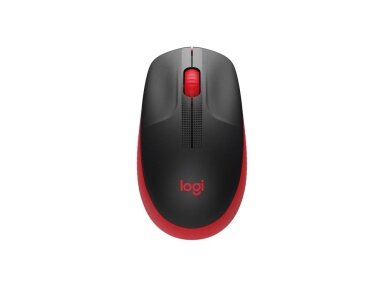 MOUSE USB OPTICAL WRL M190/RED 910-005908 LOGITECH