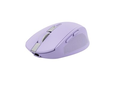 MOUSE USB OPTICAL WRL OZAA/PURPLE 25384 TRUST