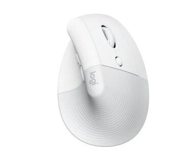 MOUSE USB OPTICAL WRL VERTICAL/WHITE RIGH 910-006475 LOGITECH