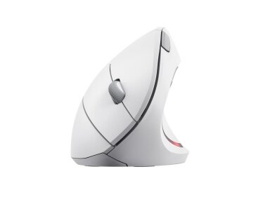 MOUSE USB OPTICAL WRL VERTO/ERGONOMIC WHITE 25132 TRUST