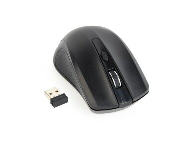 MOUSE USB OPTICAL WRL/BLACK MUSW-4B-04 GEMBIRD