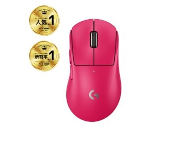 MOUSE USB WRL PRO X SUPERLIGHT/2DEX BLACK 910-007373 LOGITECH