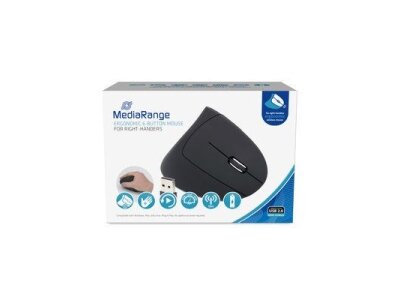 MOUSE USB OPTICAL WRL 6-BUTTON/RIGHT BLACK MROS232 MEDIARANGE 2 MOUSE USB OPTICAL WRL 6-BUTTON/RIGHT BLACK MROS232 MEDIARANGE 2