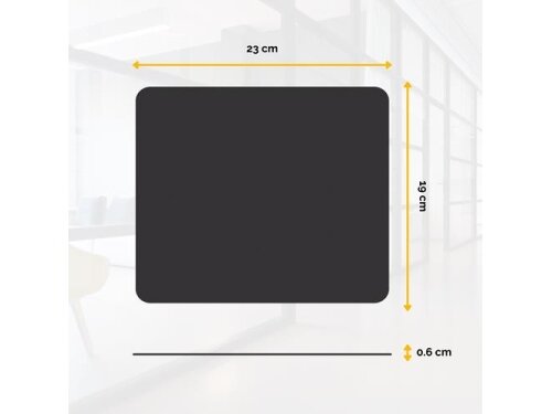 MOUSE PAD BASIC/BLACK 29704 FELLOWES 2 MOUSE PAD BASIC/BLACK 29704 FELLOWES 2
