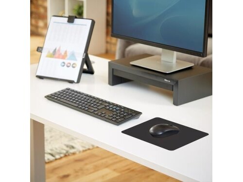 MOUSE PAD BASIC/BLACK 29704 FELLOWES 3 MOUSE PAD BASIC/BLACK 29704 FELLOWES 3
