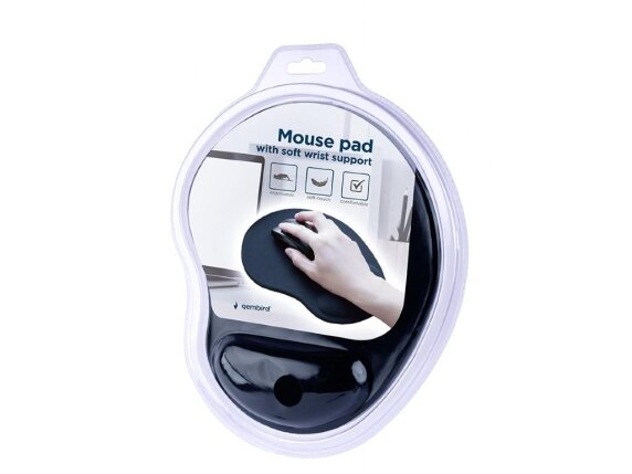 MOUSE PAD WRIST SUPPORT/MP-ERGO-01 GEMBIRD 1 MOUSE PAD WRIST SUPPORT/MP-ERGO-01 GEMBIRD 1