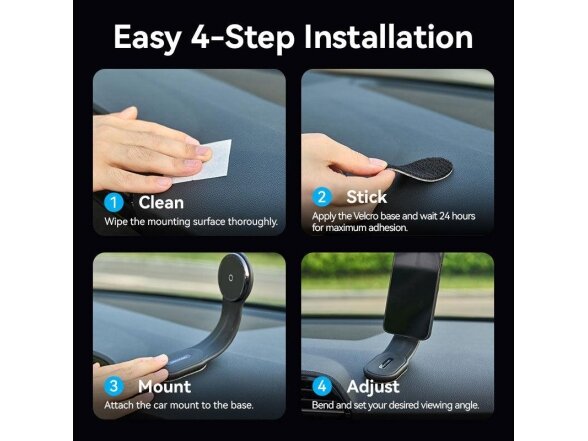 MOBILE CHARGER CAR MAGNETIC/WRL BLACK KSJB0 VENTION 3