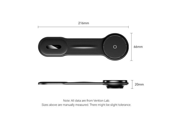 MOBILE CHARGER CAR MAGNETIC/WRL BLACK KSJB0 VENTION 5