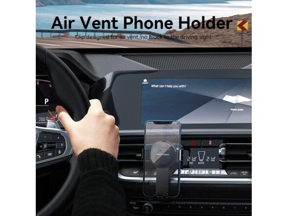 MOBILE HOLDER CAR/BLACK KCGB0 VENTION