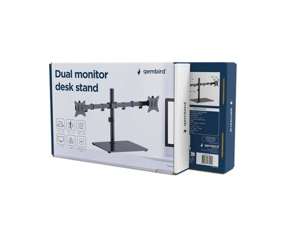 MONITOR ACC DESK STAND 17-32"/DUAL MS-D2ST-01 GEMBIRD
