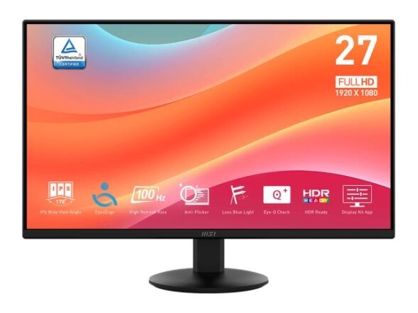 MONITOR LCD 27" IPS/PRO MP272L MSI