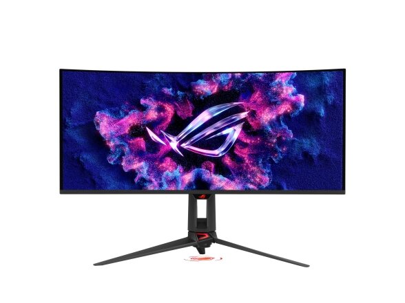 Monitor|ASUS|34 "|3440 x 1440 pixels|Wide Quad HD|Native aspect ratio 21:9|QD-OLED|Curved|90LM0CU0-B01971 3 Monitor|ASUS|34 "|3440 x 1440 pixels|Wide Quad HD|Native aspect ratio 21:9|QD-OLED|Curved|90LM0CU0-B01971 3
