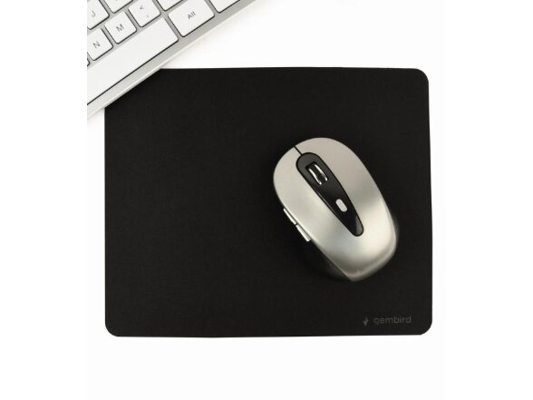 MOUSE PAD CLOTH RUBBER/BLACK MP-S-BK GEMBIRD 1
