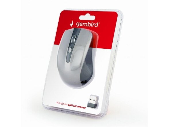 MOUSE USB OPTICAL WRL BLACK/GREY MUSW-4B-04-BG GEMBIRD 2 MOUSE USB OPTICAL WRL BLACK/GREY MUSW-4B-04-BG GEMBIRD 2