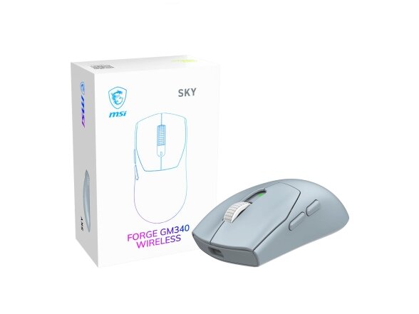 MOUSE USB OPTICAL WRL GAMING/FORGE GM340 WRL SKY MSI MOUSE USB OPTICAL WRL GAMING/FORGE GM340 WRL SKY MSI