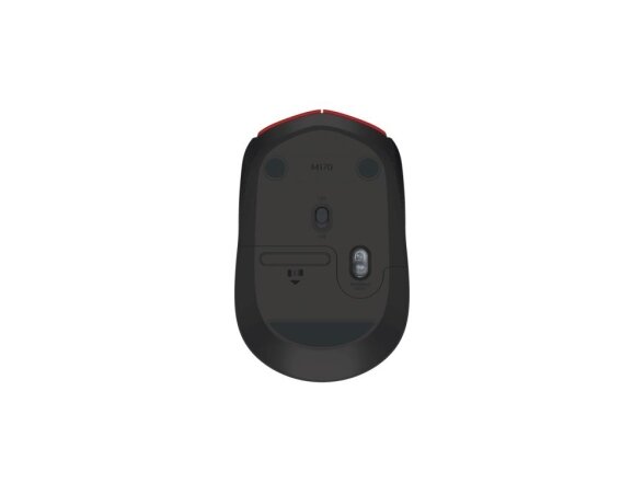 MOUSE USB OPTICAL WRL M171/RED 910-004641 LOGITECH 4
