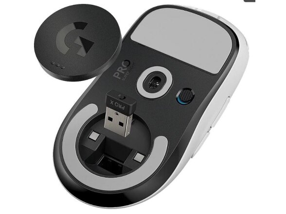 MOUSE USB OPTICAL WRL PRO X/WHITE 910-005943 LOGITECH 4