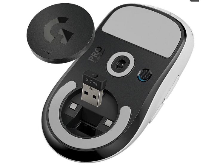 MOUSE USB OPTICAL WRL PRO X/WHITE 910-005943 LOGITECH 4