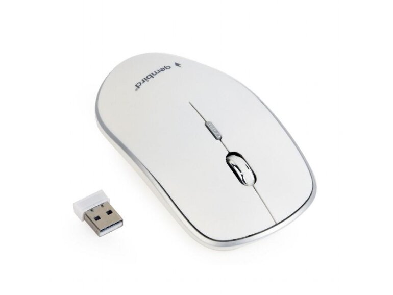 MOUSE USB OPTICAL WRL/WHITE MUSW-4B-01-W GEMBIRD 1 MOUSE USB OPTICAL WRL/WHITE MUSW-4B-01-W GEMBIRD 1