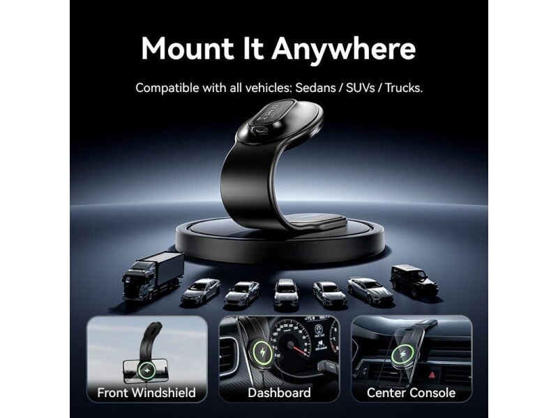 MOBILE CHARGER CAR MAGNETIC/WRL BLACK KSJB0 VENTION 13