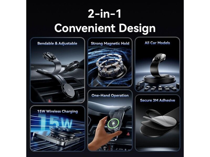 MOBILE CHARGER CAR MAGNETIC/WRL BLACK KSJB0 VENTION 7