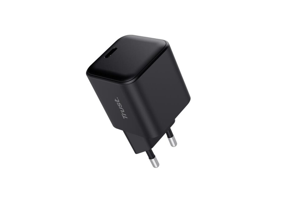 MOBILE CHARGER WALL MAXO 65W/USB-C BLACK 26046 TRUST 1 MOBILE CHARGER WALL MAXO 65W/USB-C BLACK 26046 TRUST 1