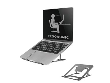 NB ACC DESK STAND 10-17"/NSLS085GREY NEOMOUNTS