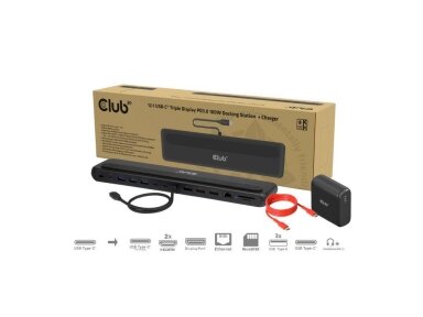 NB ACC DOCKING STATION 12IN1/USB-C 100W CSV-2541 CLUB3D