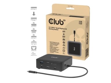 NB ACC DOCKING STATION 12IN1/USB-C 100W CSV-2542 CLUB3D