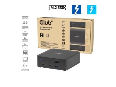 NB ACC DOCKING STATION 13-IN-1/THUNDERBOLT CSV-2562 CLUB3D